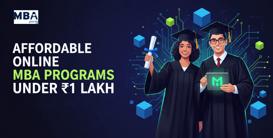 Affordable Online MBA Programs Under ₹1 Lakh
